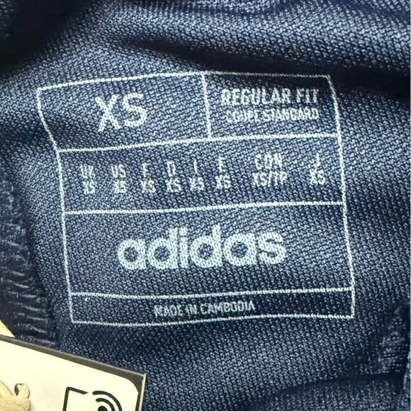 Adidas Tiro 24 Training Pants Navy Blue 2 / White Football Soccer Men XS - Picture 4 of 7